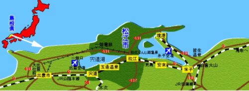 松江市マップ