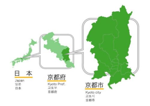 京都市マップ