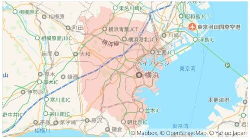横浜市マップ