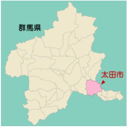太田市マップ