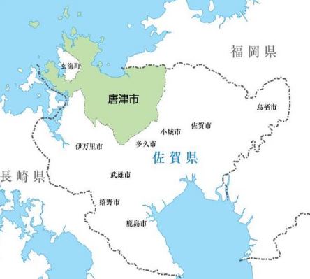 唐津市マップ