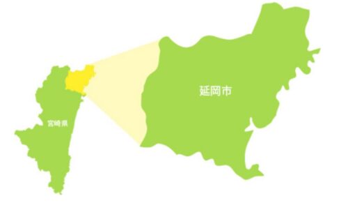 延岡市マップ