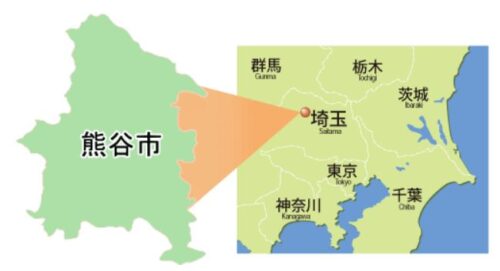 熊谷市マップ