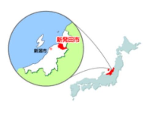 新発田市マップ