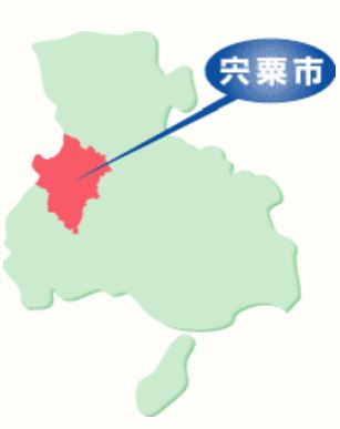 宍粟市マップ