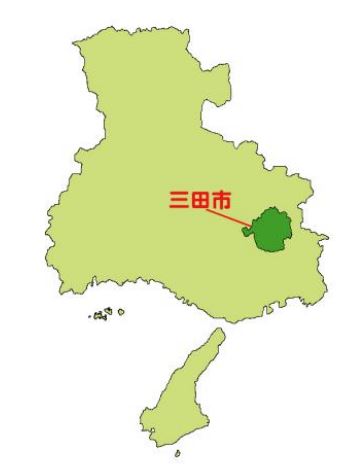 三田市マップ