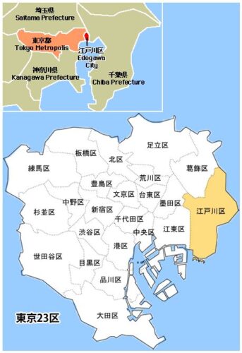 江戸川区マップ