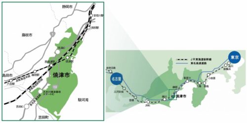 焼津市マップ