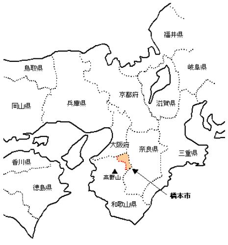 橋本市マップ