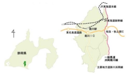 菊川市マップ