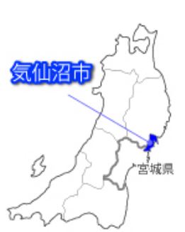 気仙沼市マップ