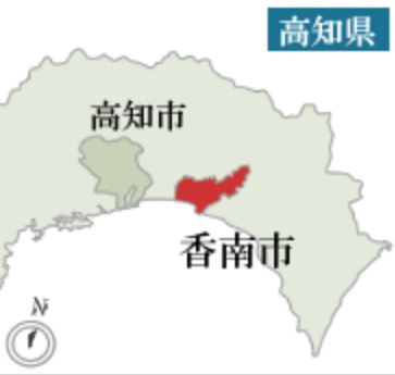 香南市マップ