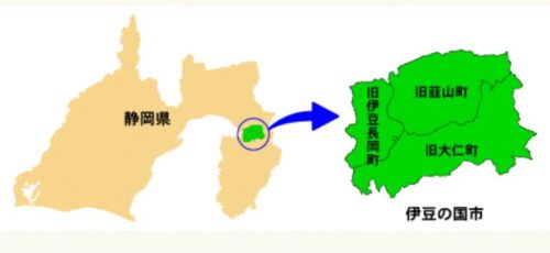 伊豆の国市マップ
