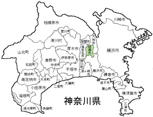 綾瀬市マップ