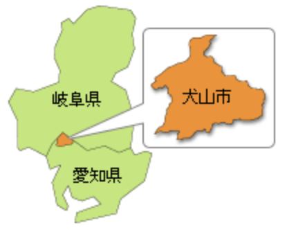 犬山市マップ