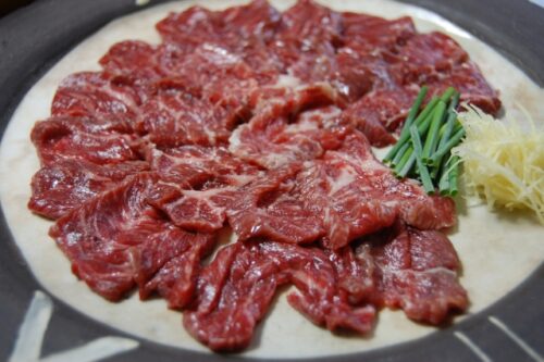 長井市の馬肉料理