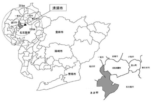 清須市マップ