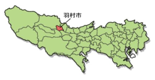 羽村市の位置